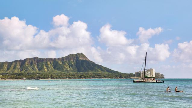 夏威夷檀香山包車遊｜珍珠港+動物園+鑽石頭山+威基基海灘※