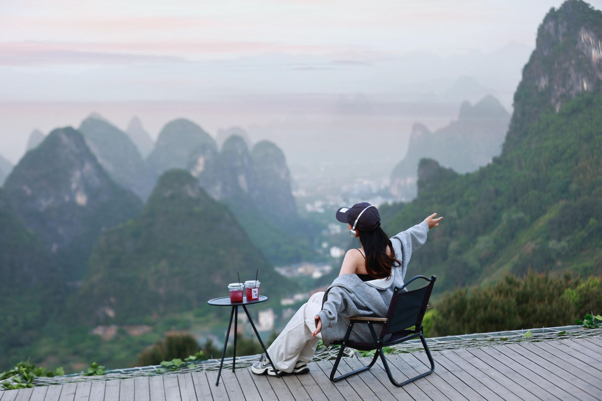 2-7人純玩真網紅小團丨灕江風景名勝區三星船/竹筏+遇龍河竹筏/銀子岩