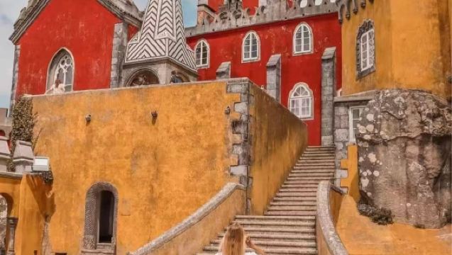 Eendaagse tour Lissabon + Paleis van Pena + Kasteel van de Moren + Paleis van Sintra / Aanpasbare route