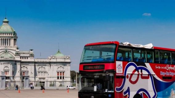 Xe buýt ngắm cảnh hop-on hop-off Băng Cốc | Lựa chọn thẻ thông hành 72/48/24 giờ | Lên xuống không giới hạn số lần | Lịch trình cố định hàng ngày