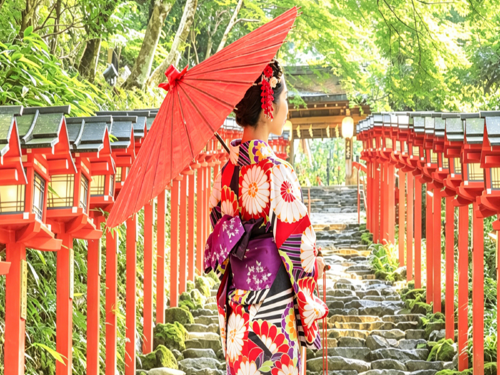 京都嵐山+貴船神社+三千院【精品純玩團·可選接送】嵐山小火車