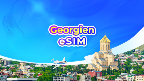 Georgien 5G eSIM | Daglig pakke/Datapakke | 24 timers fakturering | 1-30 dage | QR-kode