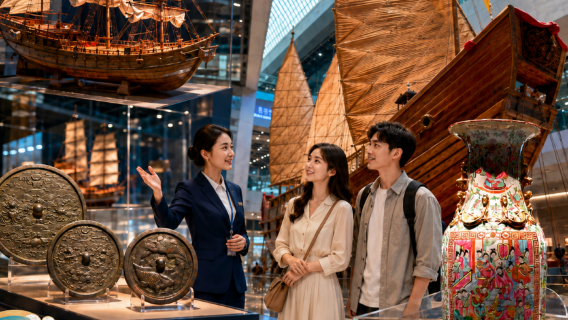 Muzium Maritim China Penerangan Terperinci oleh Pakar 1.5H untuk Pembelajaran Keluarga, Pakej Kumpulan Kecil Pilihan, Tiket Lawatan Peribadi