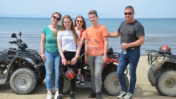 Kusadasi: Quad & Buggy Safari at Pamucak Beach On Time Port
