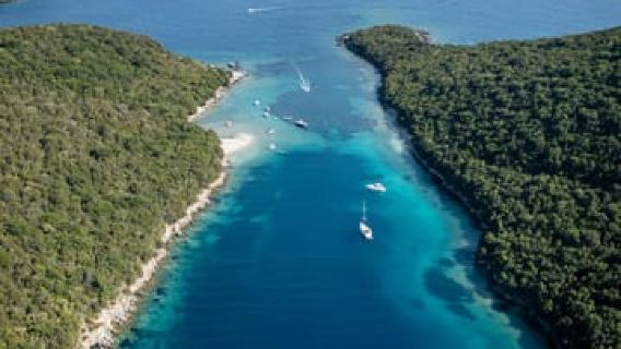 From Lefkimmi: Sivota, Blue Lagoon & Cave Cruise by Speedboat