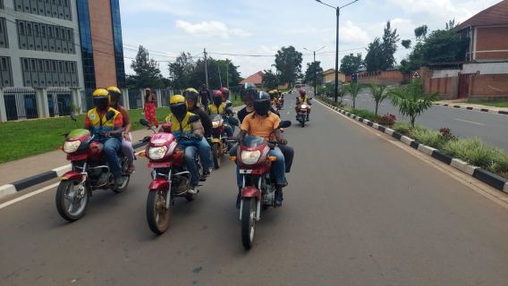 Kigali: Motorcycle City Tour