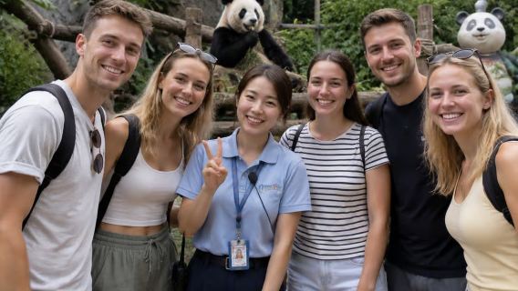 Hongkong: Geführte Ocean-Park-Tour mit Einheimischen & Fotos