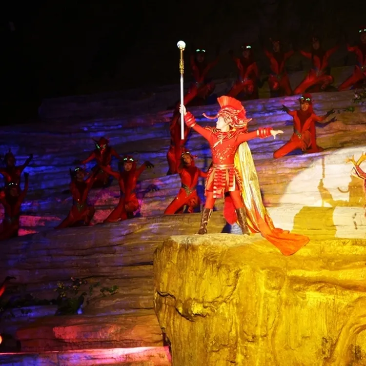 Zhangjiajie Tianmen fox fairy show VIP seat + private transfer