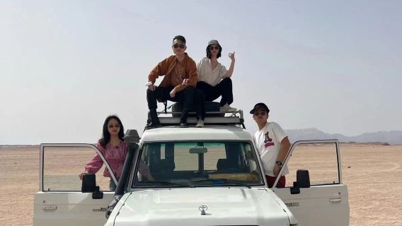 Hurghada Red Sea Sahara Desert Sand Safari + Camel Ride + ATV + Bedouin Kart / Dinner