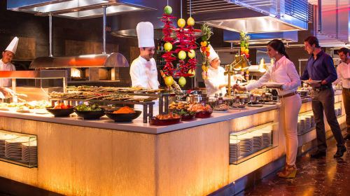 Atlantis The Palm Restaurant Saffron/ Kaleidoscope International Lunch/Dinner Buffet 4
