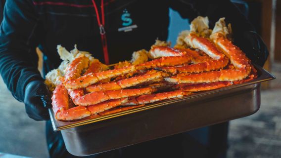 Memancing Kepiting Raja dan Makan Kepiting di Kirkenes, Norwegia (Transportasi Termasuk/Berkendara Opsional)|Ivalo, Rovaniemi, Finlandia