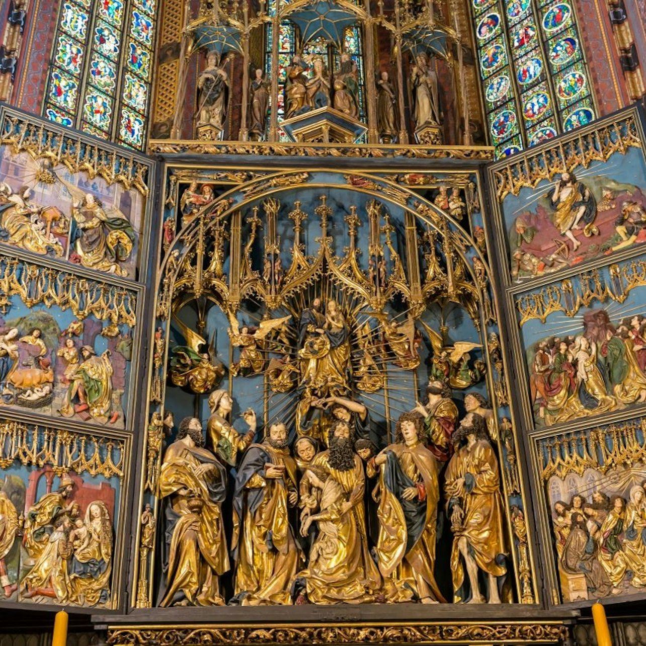 Altstadt & Marienbasilika Krakau: Eintrittskarte + Führung