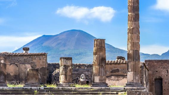 Pompeji & Vesuv: Ticket ohne Anstehen + Audioguide + Transfers