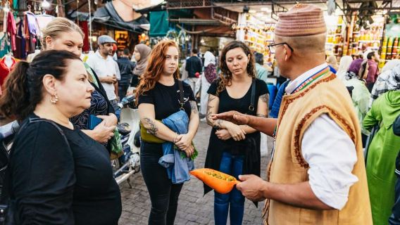 Marrakech: Recorrido gastronómico callejero nocturno