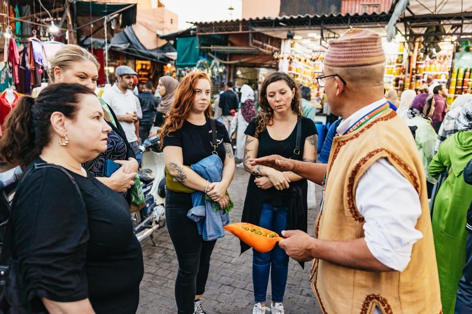 Marrakesch: Streetfood-Tour bei Nacht