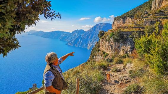 Pantai Amalfi: Tur Jalan Kaki Pribadi Path of the Gods
