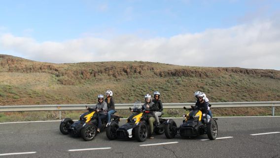 Maspalomas: Ryker Moto Tour to Fataga (Mountain buggy)