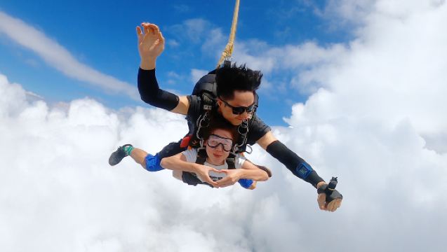 浙江杭州建德千島湖高空跳傘【官方預約+全程安全保障+極限挑戰】