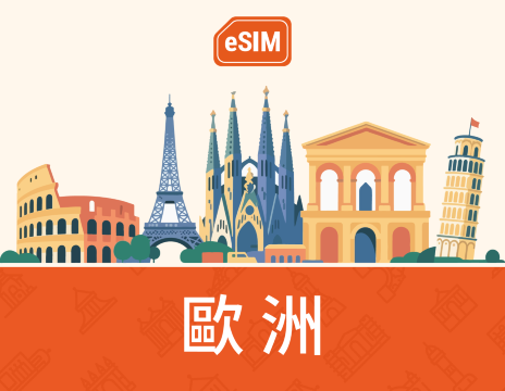 歐洲 5G eSIM｜QR Code