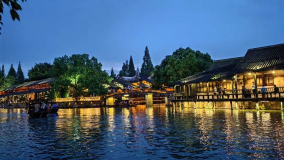 烏鎮西柵+西柵夜遊||一日遊【純玩】江南古鎮看夜景無購物