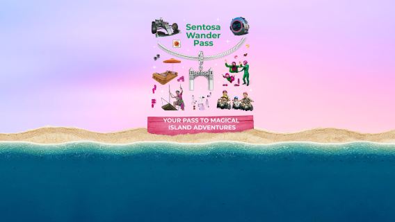 [kegiatan/aktivitas Terbatas untuk Gelang Pribadi] Tiket Masuk Sentosa Fun/Roaming