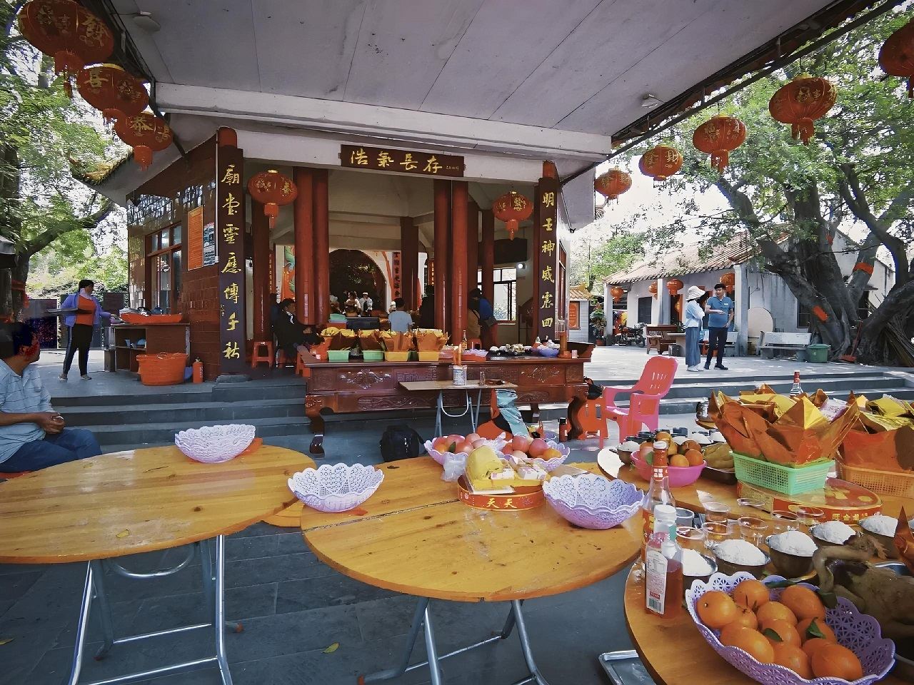 Changjiang 1-day tour (Xiantian Village Pier, Temple of Prince Junling, Qiziwan)