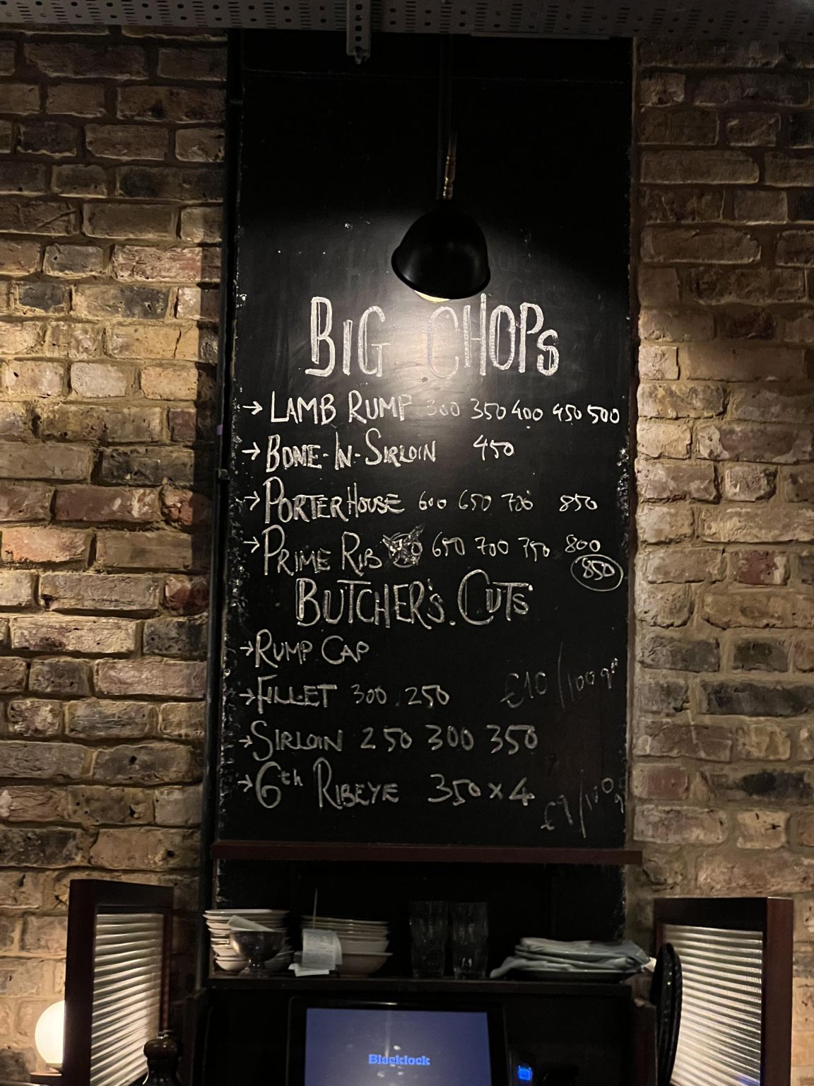 Popular Restaurant Reservation Service for Blacklock Covent Garden in London, UK