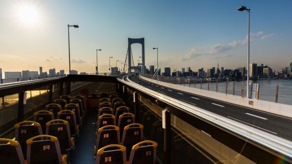 [Heisei Enterprise] VIP Sightseeing Tour by Open-Top Bus: Thrilling Capital Expressway Experience