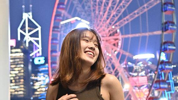 홍콩 여행 사진[빅토리아 하버 야외 촬영 서비스 | 페리스 휠 프라이빗 박스 추가 가능]