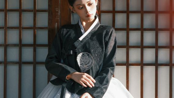 長白山木楓漢服・民族衣装フォト体験(美しいメイク+オプションのフォト撮影+高品質衣装+高品質サービス)