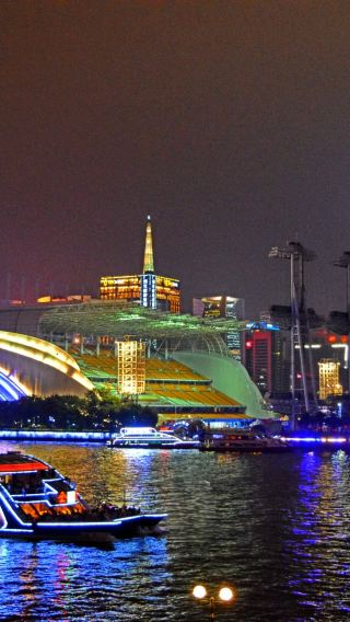 Tianzi Wharf/Dashatou Wharf Optional | the Pearl River Night Tour in Guangzhou/door-to-door pickup optional/multiple timeslot optional