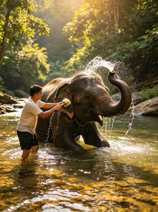 清邁蘭納大象保護營 Lanna ElephantCare 半日遊