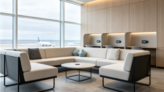 Sala VIP del Aeropuerto de Tallin (TLL)/Sala VIP del Aeropuerto Lennart Meri | Sala VIP primera clase/descanso en escala/espera de vuelo