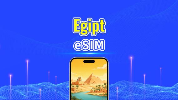 Egipt 5G eSIM  | 3 sieci | Obsługa AI i TikToka | Pakiet danych dzienny/łączny | 1–30 dni | Rozliczenie 24-godzinne | Kod QR