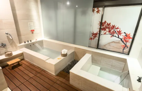 台北北投｜水美溫泉會館｜水美大眾裸湯・私房日月湯屋｜現場登記候位