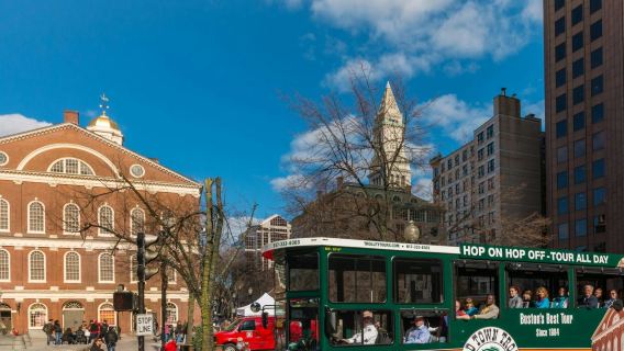 보스턴 올드타운 트롤리 (승하차 가능)