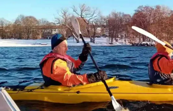 斯德哥爾摩：冬季獨木舟之旅