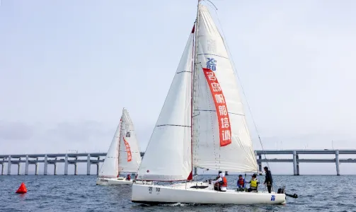 【大連帆船出海】大連星海灣遊艇港帆船包船出海