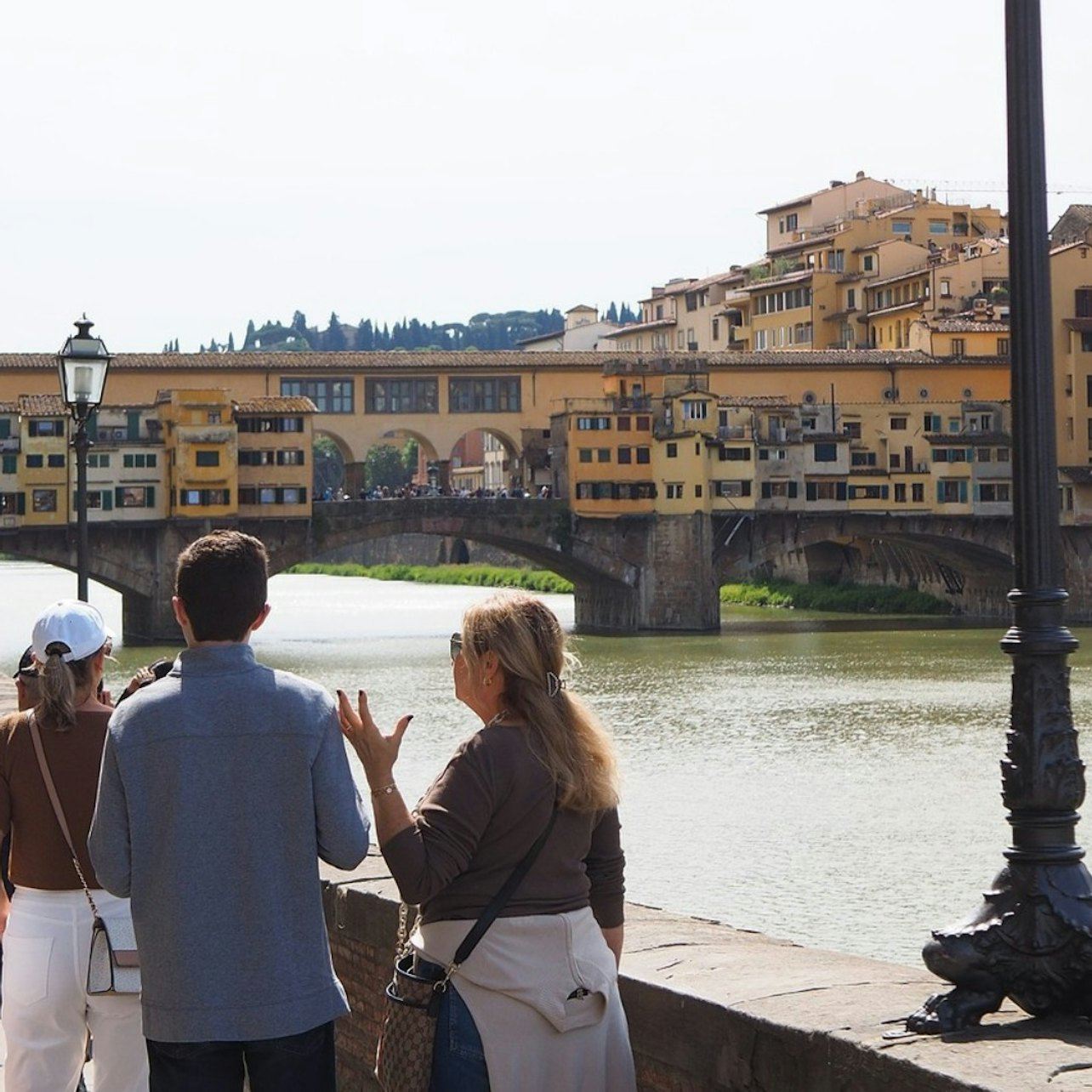 Firenze: Tour con audioguida e guida dal vivo