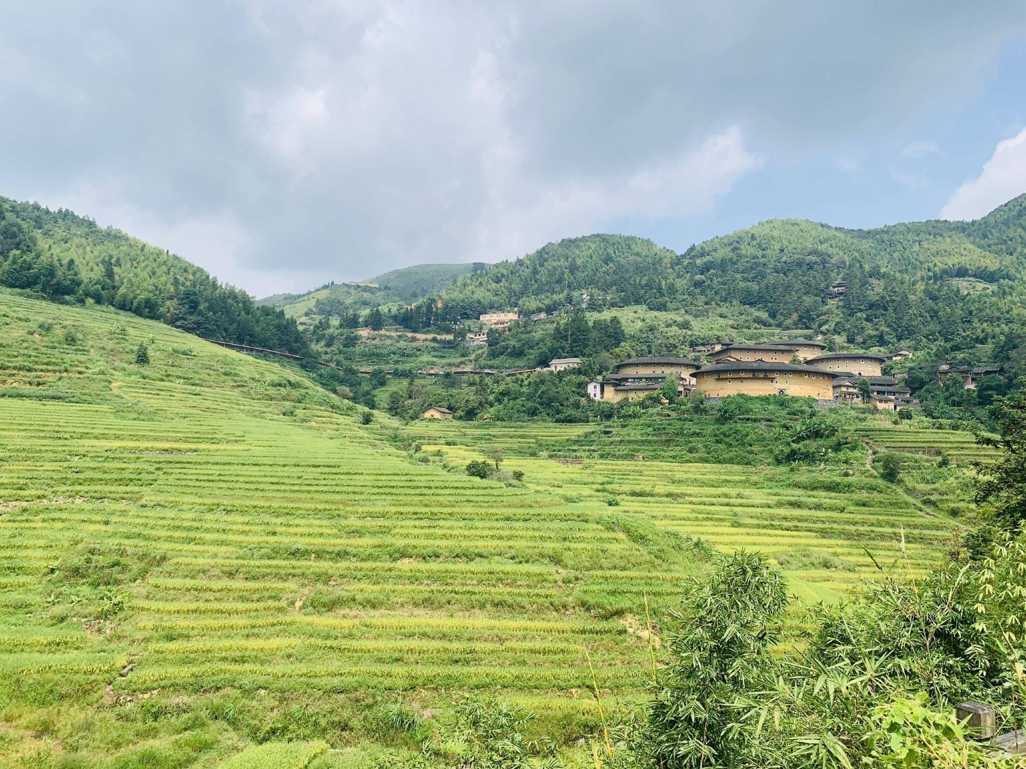Tour di un giorno a Nanjing Tianluokeng e Yongding Gaobei Tulou King (doppia attrazione) con guida multilingue e trasferimento gratuito
