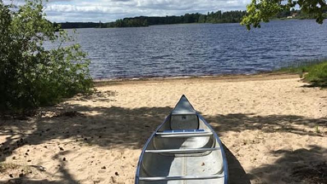 Agunnaryd: Thuê Canoe kèm Áo Phao và Mái Chèo