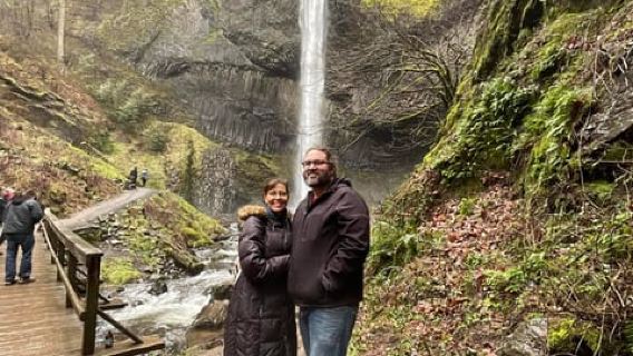 Wunderbare Wasserfälle der Columbia River Gorge Tour