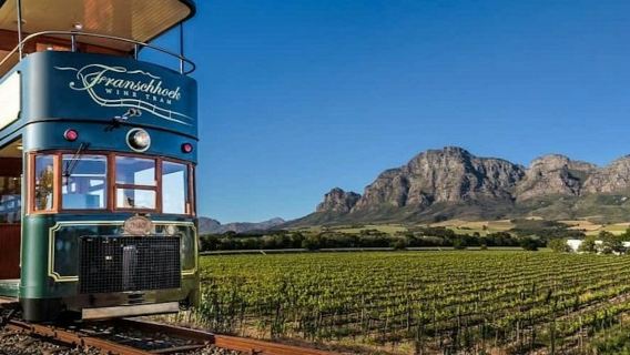Franschhoek : Visite en tramway viticole avec arrêts libres au départ du Cap