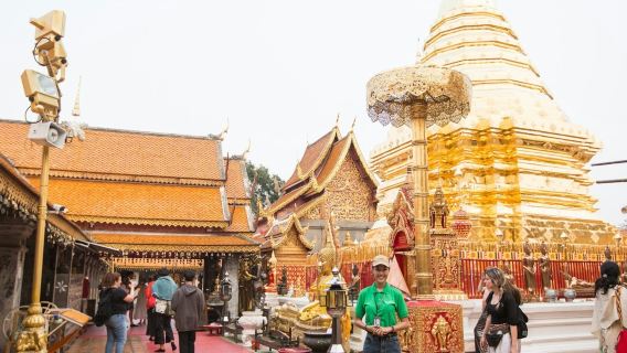 Wat Umong and Doi Suthep Temples Evening Tour – Half Day