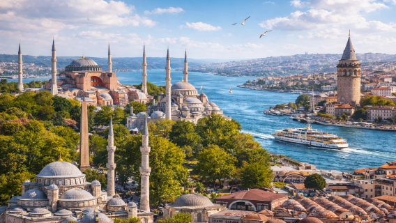 Istanbul Classic 1-day Tour Hagia Sophia|The Blue Mosque|Strait cruise