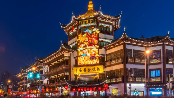 [Charterfahrt durch Shanghai] Shanghai-Museum + Shanghaier Gewächshausgarten + Kezhi-Garten + Chenghuang-Tempel