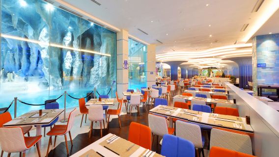 Zhuhai Chimelong Penguin Hotel Emperor Penguin Buffet Restaurant tweepersoons buffetbon ontbijt/lunch/diner/combinatieticket voor ontbijt en lunch