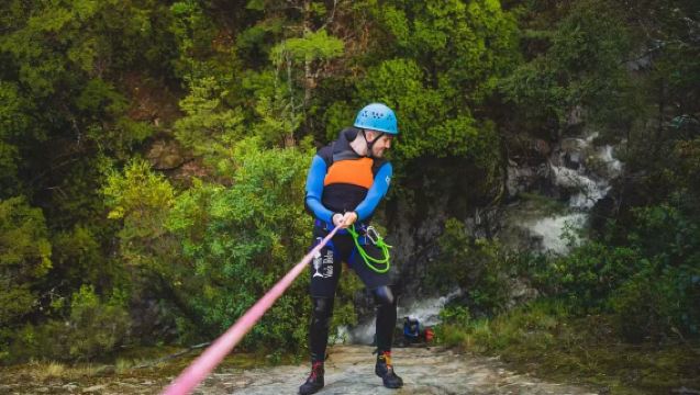 Queenstown half-day canyon adventure canyoning join-in tour (admission ticket included)