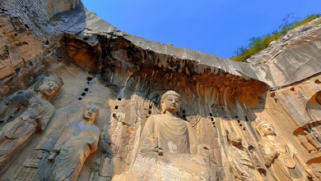 Luoyang Longmen Grottoes + Peony Garden + White Horse Temple One-Day Premium Tour - Witness Thousands of Peonies Blooming in Spring