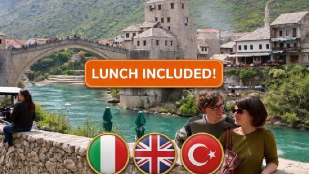 Sarajevo: Mostar, Konjic, Dervish House, Pocitelj & Kravica Falls